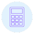 Ícone de calculadora representando a escolha do regime tributário ideal para economizar impostos